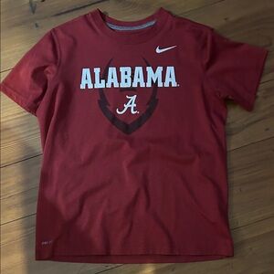 Nike Alabama Crimson Dri Fit Short Sleeve Tee